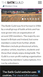 Mobile Screenshot of batikguild.org.uk